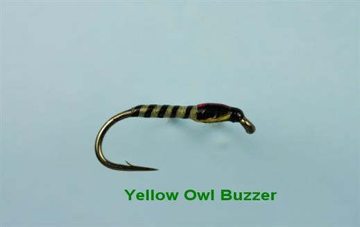 Yellow owl fly  fishing flies with fish4flies worldwide
